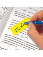 SIGEL Jelölőcímke, papír, 5x40 lap, 12x50 mm, SIGEL "Neon Mini", vegyes szín