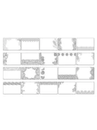 SIGEL Könyökalátét, 595x410 mm, felnőtt színezővel, SIGEL