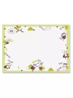   SIGEL Könyökalátét, A3, gyermekeknek, SIGEL "Kis Hősök"