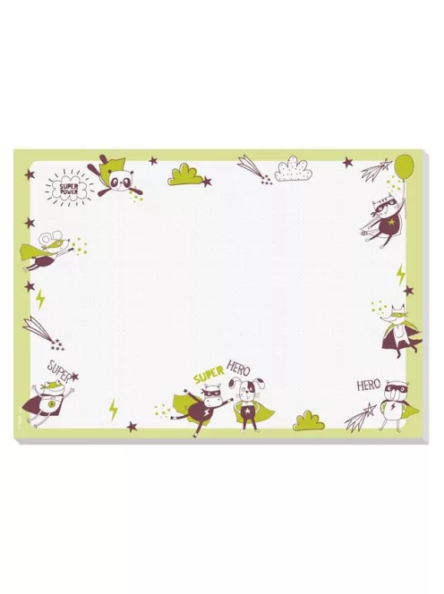 SIGEL Könyökalátét, A3, gyermekeknek, SIGEL "Kis Hősök"