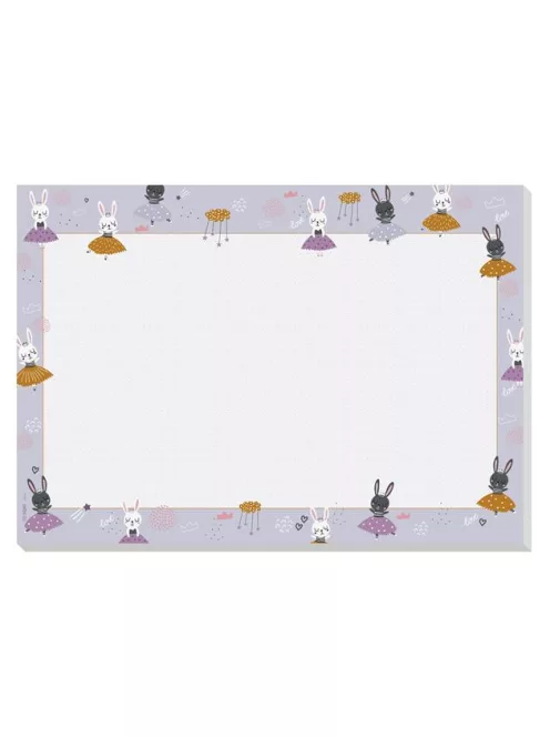 SIGEL Könyökalátét, A3, gyermekeknek, SIGEL "Nyuszi Balerina"