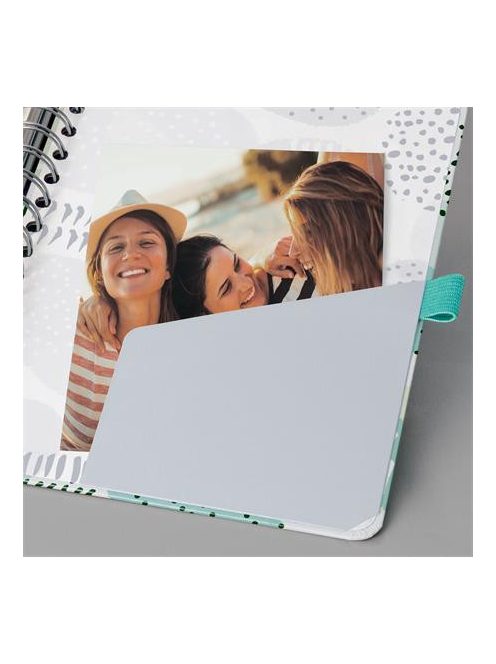 SIGEL Naptár, A5, heti, dátumozatlan, kemény borító, SIGEL "Jolie", Mint Inspiration