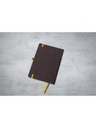 SIGEL Naptár, A5, heti, 2026, kemény borító, SIGEL "Linescape", szürke-sárga