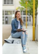 SIGEL Naptár, A5, heti, 2026, kemény borító, SIGEL "Linescape", szürke-sárga