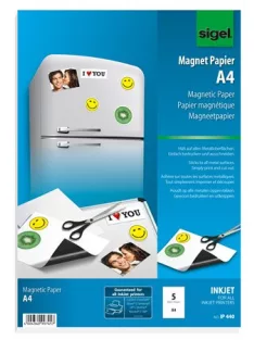SIGEL Mágneses papír, A4, SIGEL