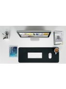 SIGEL Könyökalátét, 800x300 mm, kétoldalas, SIGEL, fekete-piros