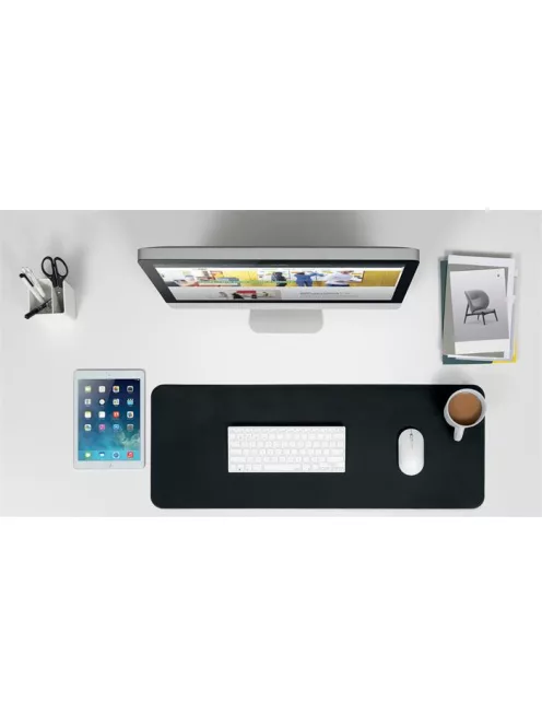 SIGEL Könyökalátét, 800x300 mm, kétoldalas, SIGEL, fekete-piros