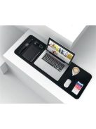 SIGEL Könyökalátét, 800x300 mm, kétoldalas, SIGEL, fekete-piros