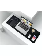 SIGEL Könyökalátét, 800x300 mm, kétoldalas, SIGEL, fekete-piros