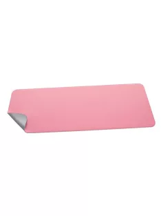   SIGEL Könyökalátét, 800x300 mm, kétoldalas, SIGEL, rózsaszín-ezüst