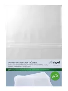 SIGEL Étlaptartó betét, A5, SIGEL, áttetsző