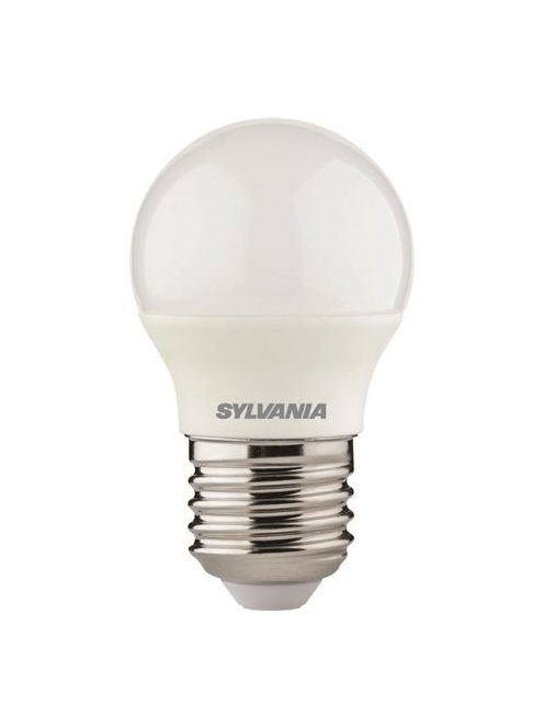 SYLVANIA LED izzó, E27, kisgömb, 4,5W, 470lm, 2700K (MF), SYLVANIA "ToLEDo"