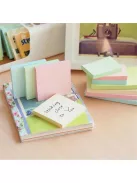 STICK N Öntapadó jegyzettömb, 76x76 mm, 100 lap, STICK N, pasztellsárga