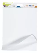 STICK N Öntapadó flipchartpapír, 76,2x63,5 cm, 2x30 lap, STICK N, fehér