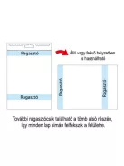 STICK N Öntapadó flipchartpapír, 76,2x63,5 cm, 2x30 lap, STICK N, fehér