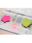 STICK N Öntapadó jegyzettömb, nyíl alakú, 70x70 mm, 50 lap, STICK N, magenta