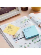 STICK N Öntapadó jegyzettömb, 76x76 mm, 100 lap, STICK N „360°, kék