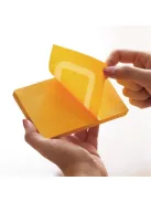 STICK N Öntapadó jegyzettömb, 76x76 mm, 100 lap, STICK N „360°, rózsaszín