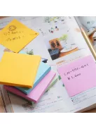 STICK N Öntapadó jegyzettömb, 76x76 mm, 100 lap, STICK N „360°, rózsaszín