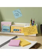 STICK N Öntapadó jegyzettömb, 76x127 mm, 100 lap, STICK N „360°, sárga