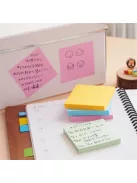 STICK N Öntapadó jegyzettömb, 76x127 mm, 100 lap, STICK N „360°, zöld