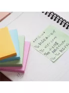 STICK N Öntapadó jegyzettömb, 76x127 mm, 100 lap, STICK N „360°”, kék