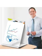 STICK N Asztali flipchart tömb, öntapadó, 584x508 mm, 20 lap, STICK N, fehér