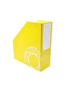 Iratpapucs 9cm, karton, fóliázott Bluering® sárga