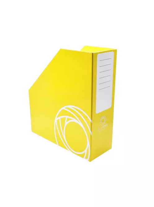 Iratpapucs 9cm, karton, fóliázott Bluering® sárga