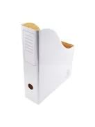 Iratpapucs 8cm, mikrohullámú karton Bluering®, fehér