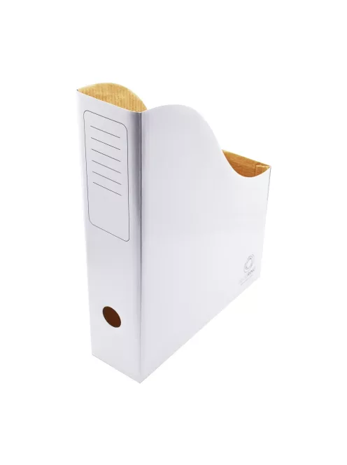 Iratpapucs 8cm, mikrohullámú karton Bluering®, fehér