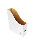 Iratpapucs 8cm, mikrohullámú karton Bluering®, fehér