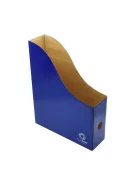 Iratpapucs 8cm, mikrohullámú karton Bluering®, kék