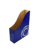 Iratpapucs 8cm, mikrohullámú karton Bluering®, kék