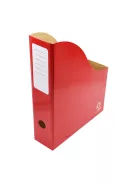 Iratpapucs 8cm, mikrohullámú karton Bluering®, piros