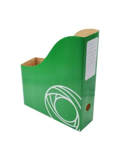 Iratpapucs 8cm, mikrohullámú karton Bluering®, zöld