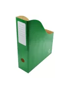 Iratpapucs 8cm, mikrohullámú karton Bluering®, zöld