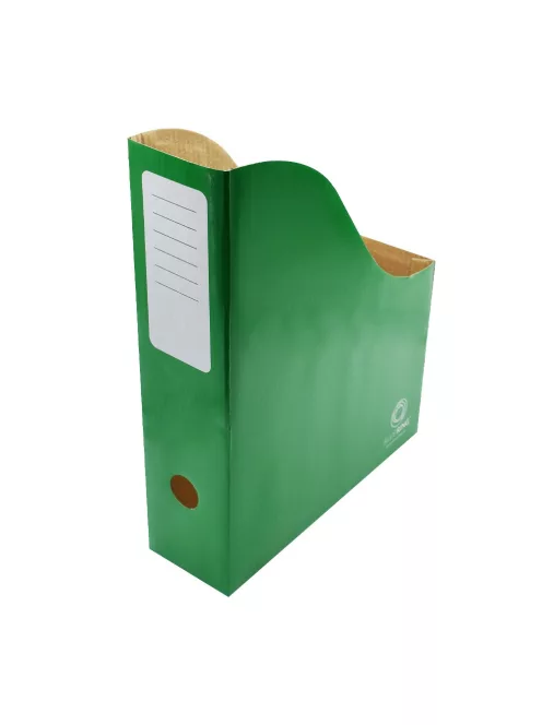 Iratpapucs 8cm, mikrohullámú karton Bluering®, zöld