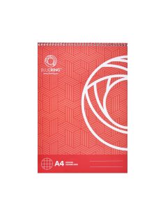 Jegyzettömb spirálozott, A4, 60lap, Bluering® kockás