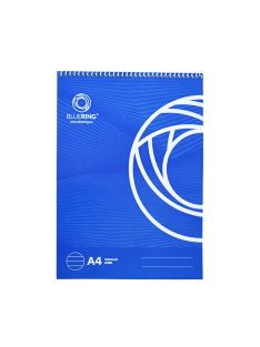 Jegyzettömb spirálozott, A4, 60lap, Bluering® vonalas