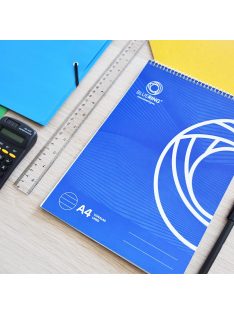 Jegyzettömb spirálozott, A4, 60lap, Bluering® vonalas
