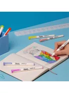 SHARPIE Filctoll készlet, vágott,  SHARPIE "S-Note", 4 különböző szín