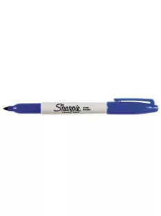   SHARPIE Alkoholos marker, 1 mm, kúpos, SHARPIE "Fine Point", kék