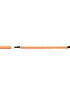 Rostirón, filctoll 1mm, M STABILO Pen 68 neon narancssárga