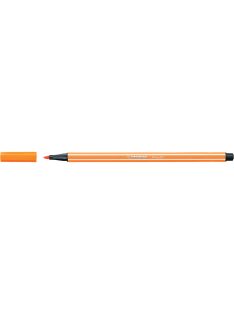Rostirón, filctoll 1mm, M STABILO Pen 68 narancssárga 
