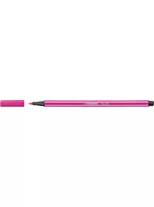 Rostirón, filctoll 1mm, M STABILO Pen 68 rózsaszín