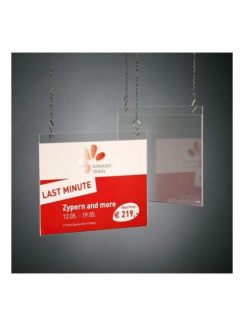 SIGEL Laptartó, függeszthető, fekvő, A4, SIGEL