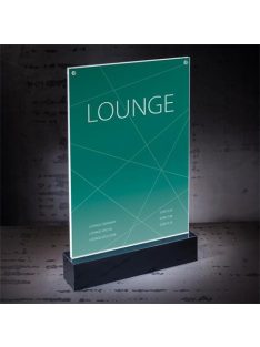 SIGEL Laptartó, "T", A4, LED fénnyel, SIGEL