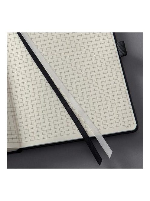 SIGEL Jegyzetfüzet, exkluzív, A5, kockás, 97 lap, keményfedeles, SIGEL "Conceptum", fekete