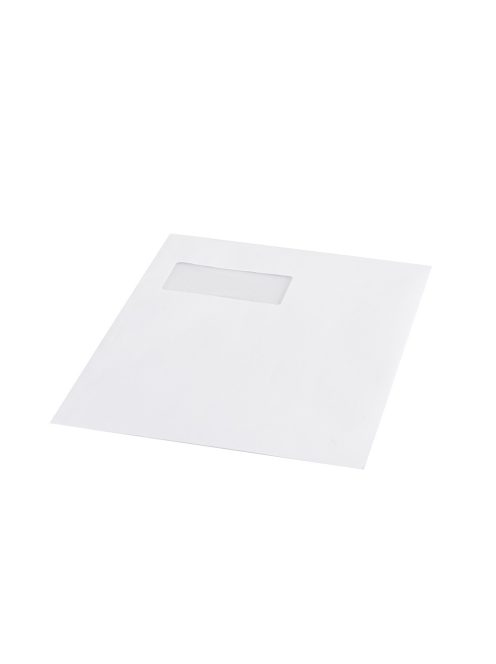 Boríték TC/4 szilikonos bélésnyomott bal ablak 55x90 ablak oldalról 20mm felülről 57mm Bluering® fehér